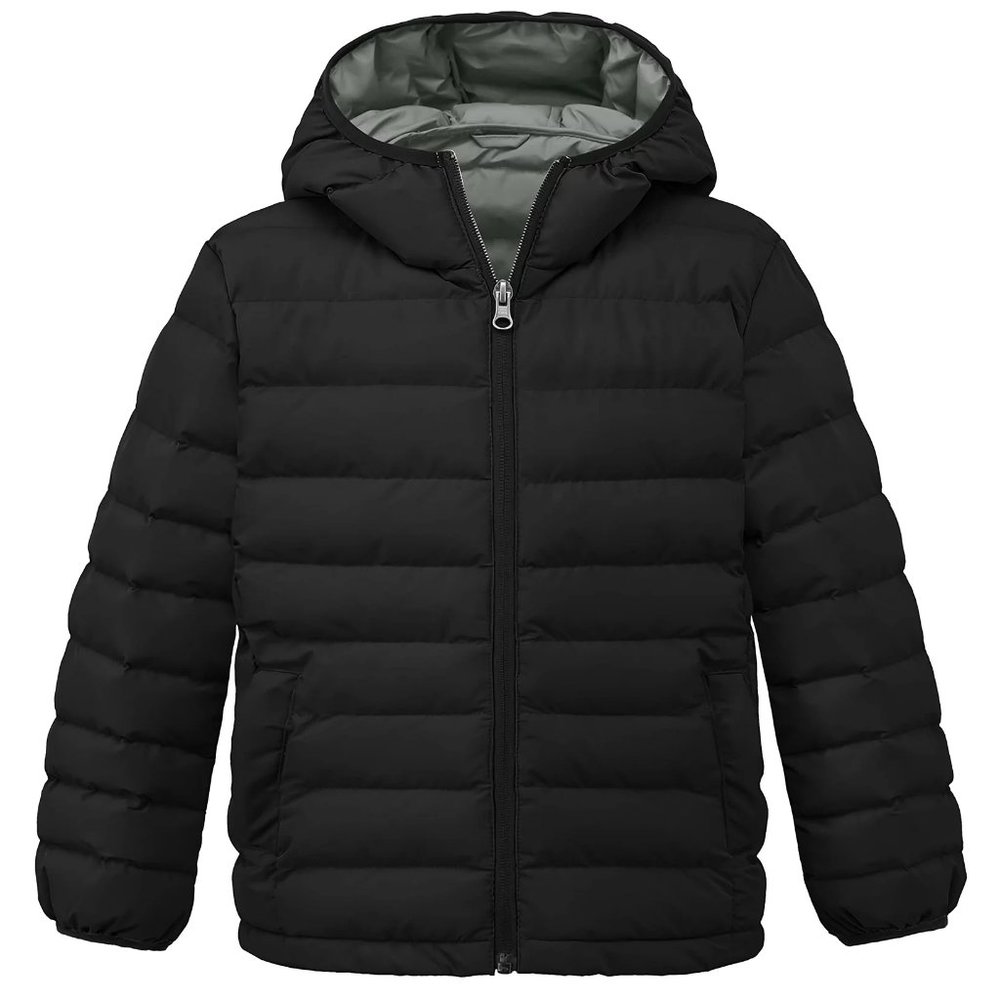 *NEW* Wantdo Girl's Light Windproof Hooded Puffer Jacket - Sz 14/16